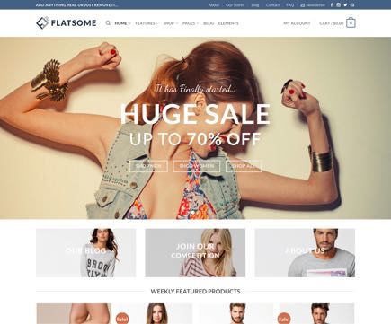 Flatsome E-ticaret Tasarımları